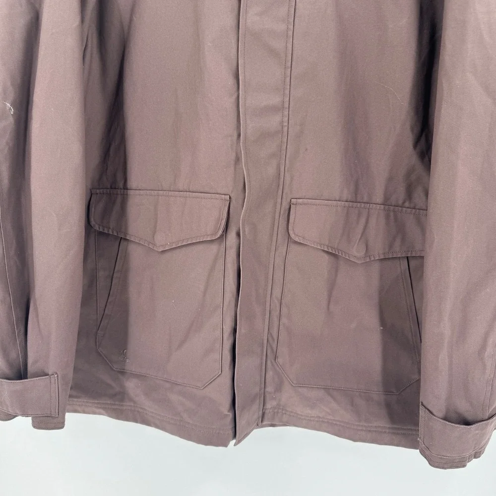 Cody James Men's Western Canvas Long Rancher Jacket XXL Oilskin Waxed Chore Barn